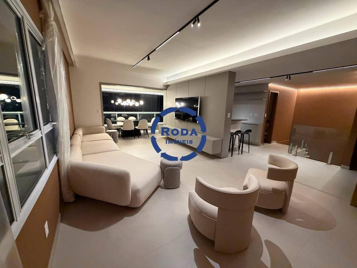 Apartamento Duplex de Alto Padrão para Locação – Boqueirão | Santos/SP - Cobertura em Boqueirão, Santos - para locação - A.AYRES IMÓVEIS LTDA