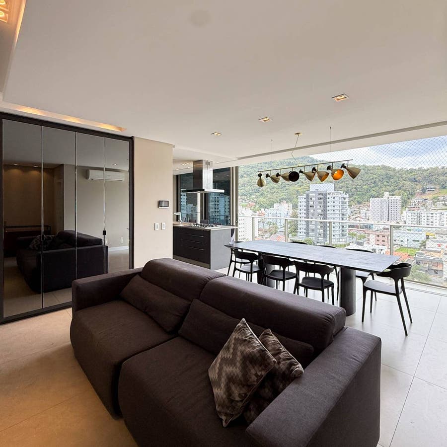 APARTAMENTO MOBILIADO COM 3 SUÍTES | VILA NOVA - Apartamento em Vila Nova, Jaraguá do Sul - à venda - D2 Imóveis