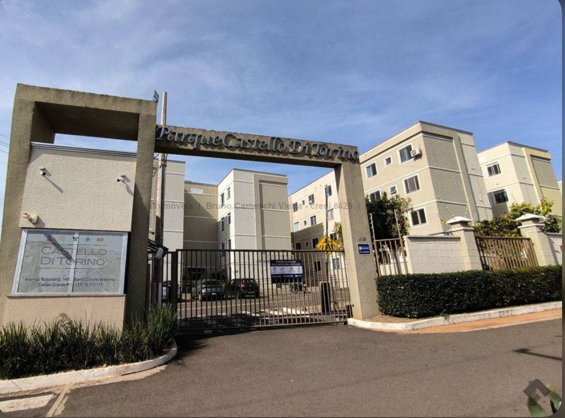 APARTAMENTO NO CORONEL ANTONINO, RESIDENCIAL CASTELO DI TORINO - Apartamento em Coronel Antonino, Campo Grande - para locação - COTRIM INTELIGENCIA PATRIMONIAL
