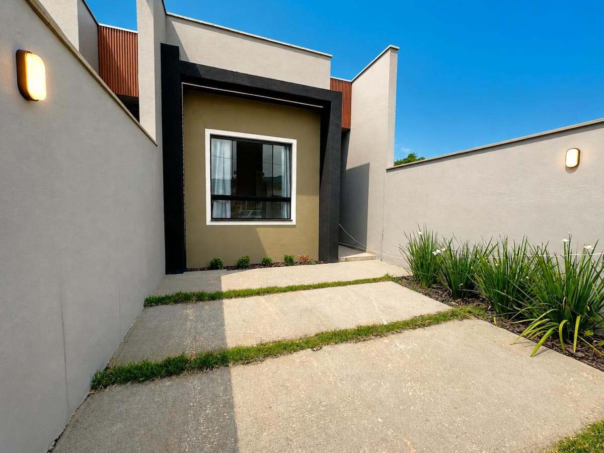 Geminado Térreo | Três Rios do Norte | 2 quartos (1 suíte) | 67m² - Casa Geminada em Três Rios do Norte, Jaraguá do Sul - à venda - MACROimoveis.com