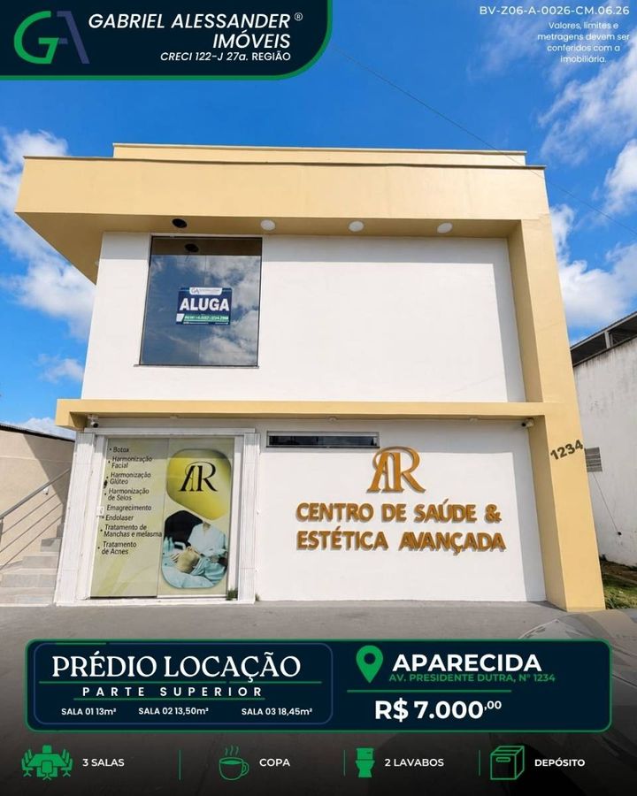 Av. Presidente Dutra, nº 1234, Aparecida - Comercial em Aparecida, Boa Vista - para locação - ALESSANDER E BATISTA IMÓVEIS RR LTDA - ME