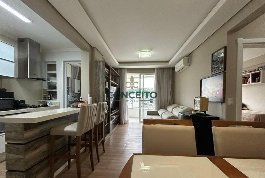 Apartamento a venda com 2 quartos, Mobiliado, 3 vagas no bairro Kobrasol - São José R$900.000 - Apartamento em Kobrasol, São José - à venda - Conceito Imóveis