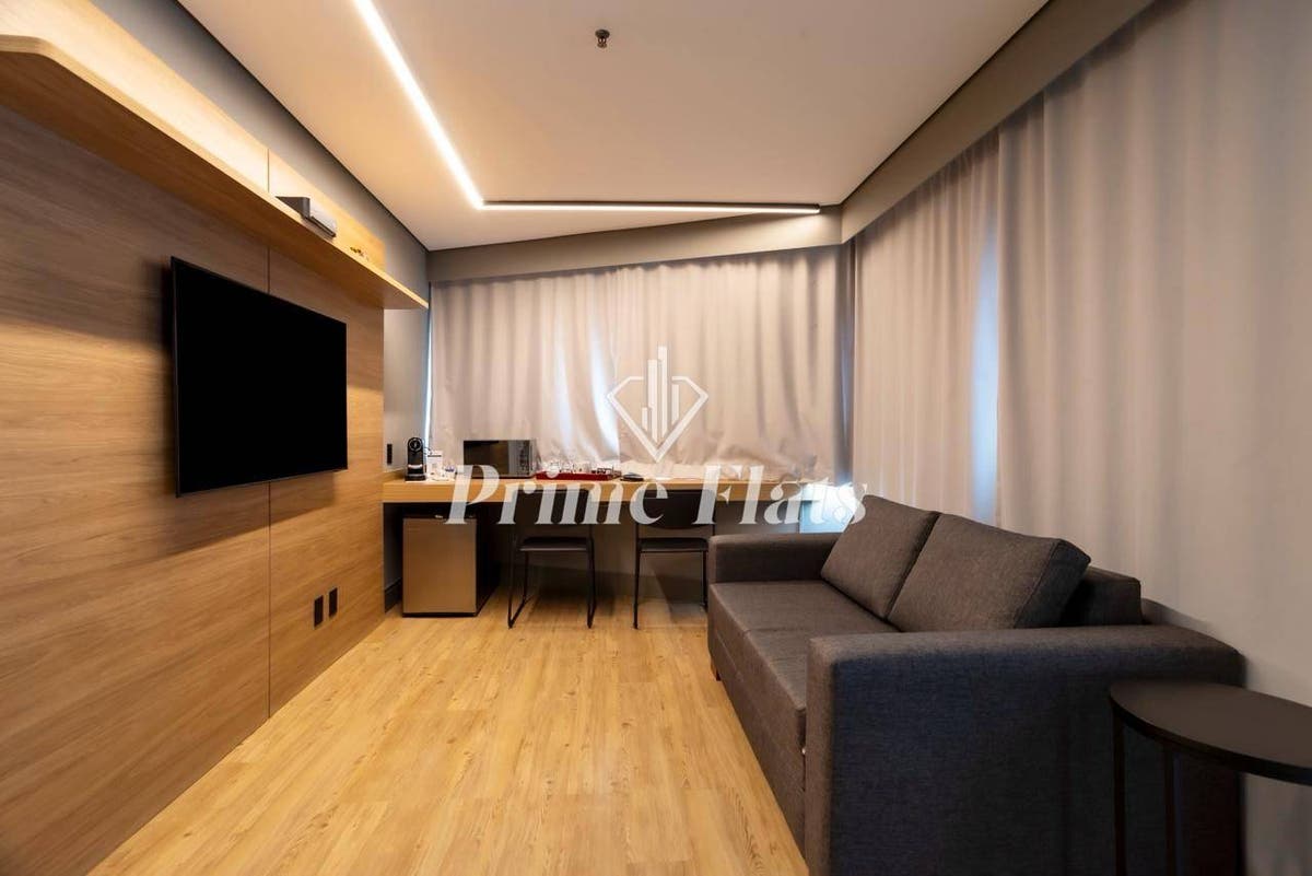 Flat disponível para venda no Radisson Vila Olímpia, com 31m², 1 dormitório e 1 vaga de garagem - Flat em Vila Olímpia, São Paulo - à venda - Prime Flats Negócios Imobiliários