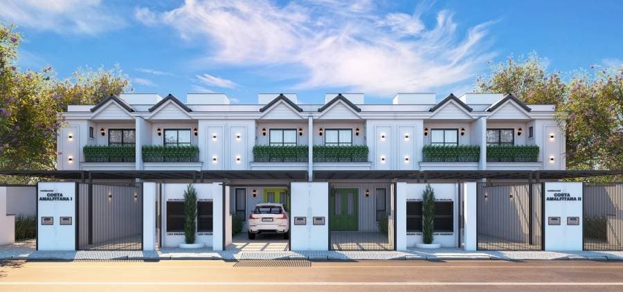 Sobrado Geminado | Costa Amalfitana | São Luis | Jaragua do Sul - Casa Geminada em São Luís, Jaraguá do Sul - à venda - MEGA Empreendimentos Imobiliários