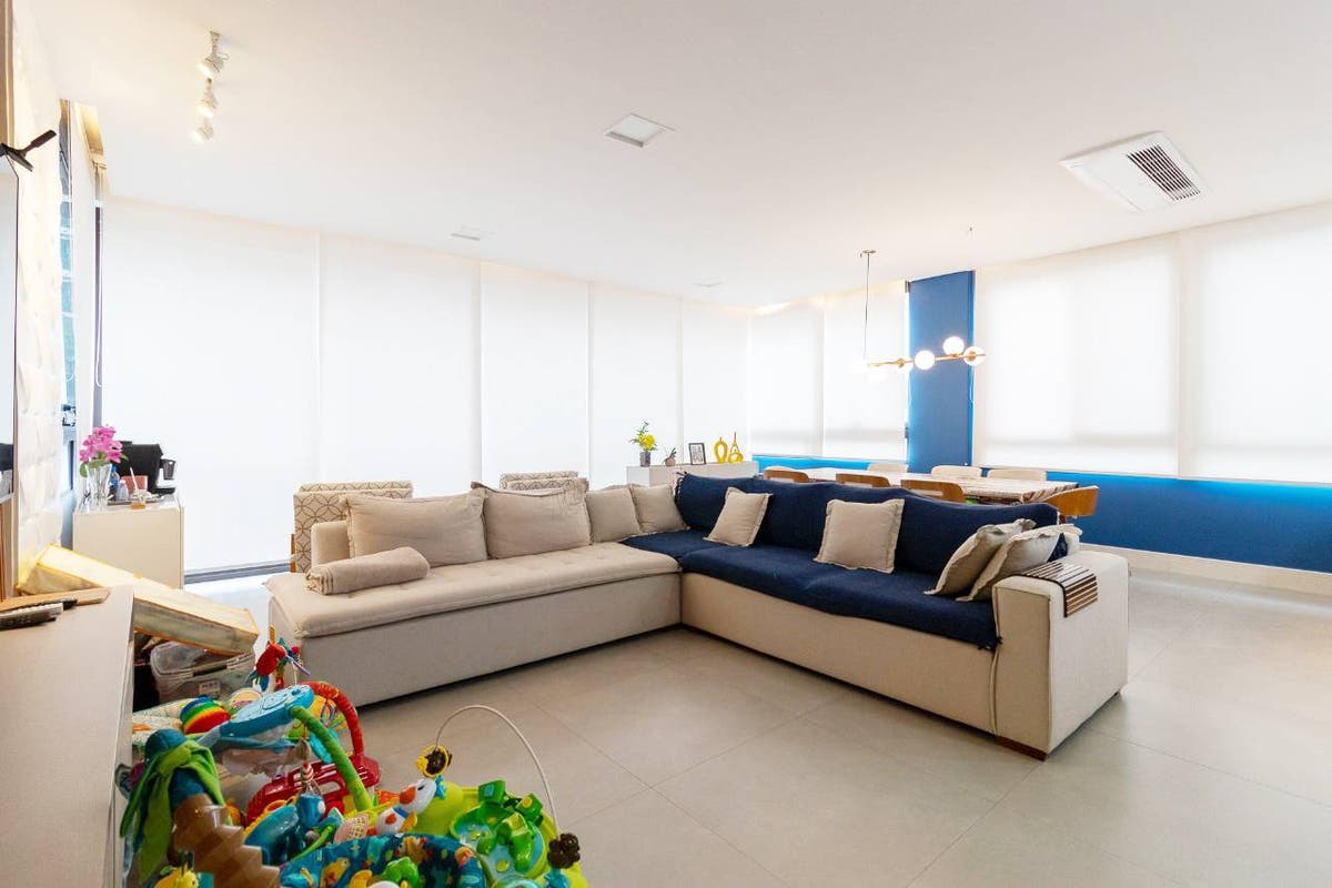 Lindo Apartamento- Venda - Condomínio Completo - no Campo Belo - Condomínio Simmetria Campo Belo - Apartamento em Brooklin Paulista, São Paulo - à venda - Um Imóvel