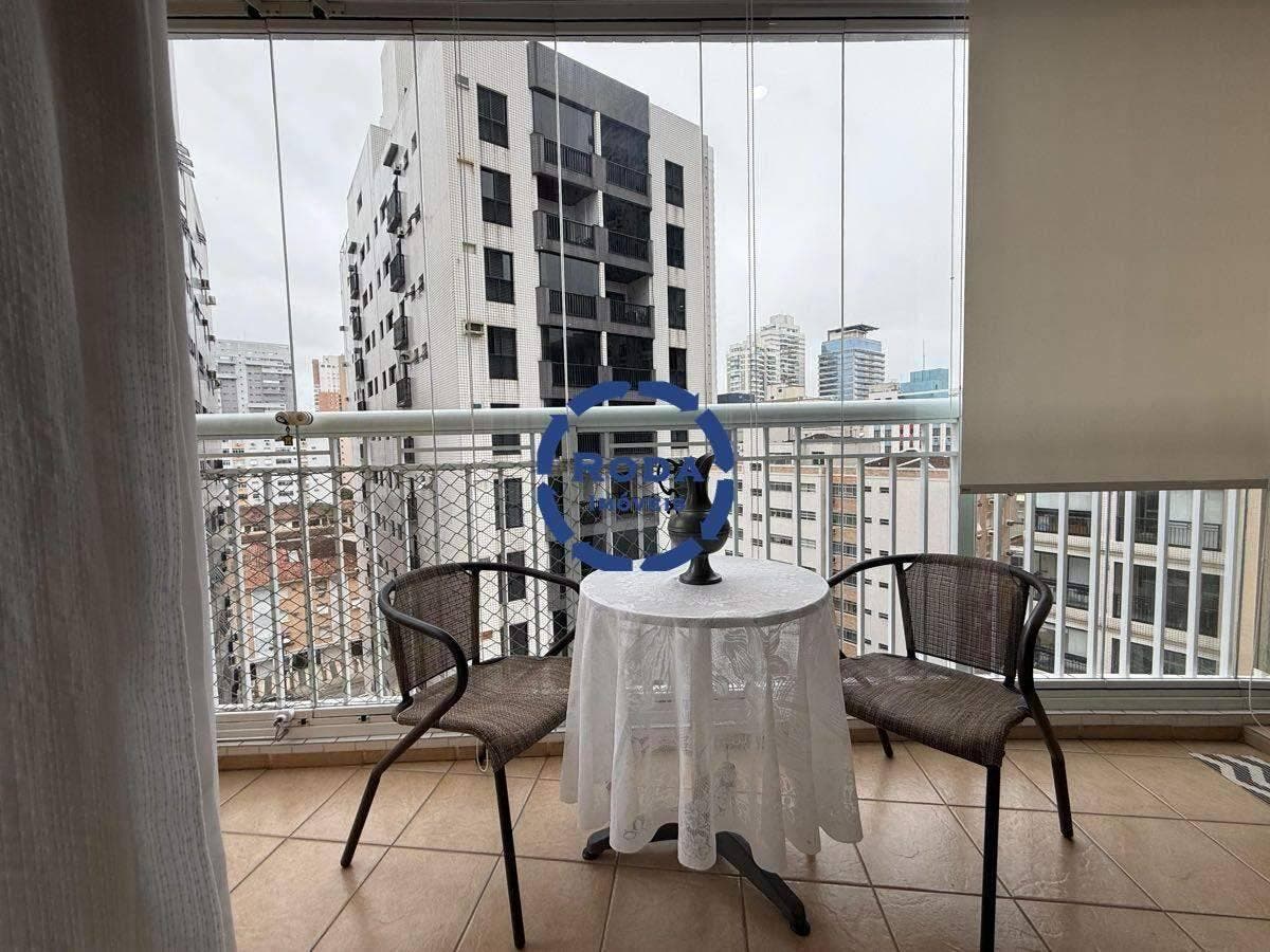 Apartamento com 3 Quartos à venda, 95m² - Gonzaga - Apartamento em Gonzaga, Santos - à venda - A.AYRES IMÓVEIS LTDA