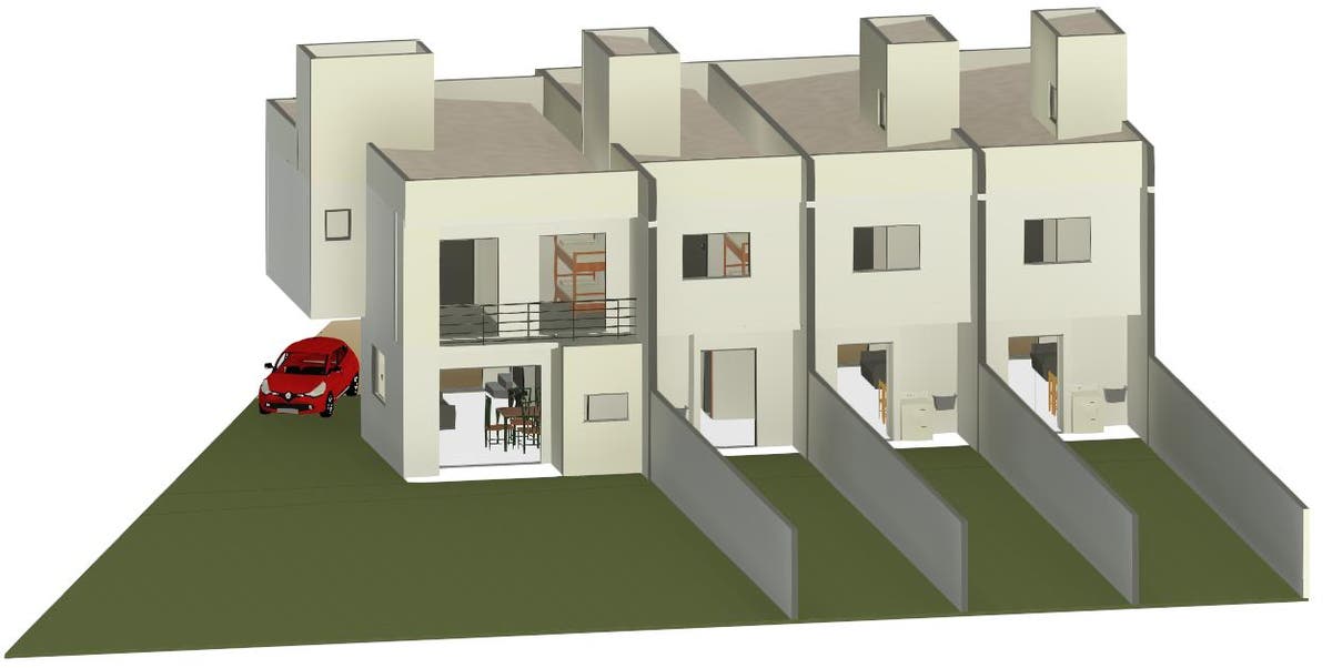 Casa Geminada com 2 quartos à venda, 76.76m² por R$ 375.000,00 - Três Rios do Sul - Jaraguá do Sul - SC - Casa Geminada em Três Rios do Sul, Jaraguá do Sul - à venda - Imobiliária Piermann