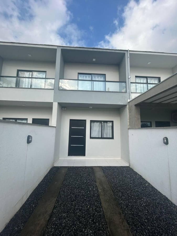 GEMINADO SEMIMOBILIADO COM 2 QUARTOS, TRÊS RIOS DO SUL - Casa Geminada em Três Rios do Sul, Jaraguá do Sul - à venda - IMOB Imóveis