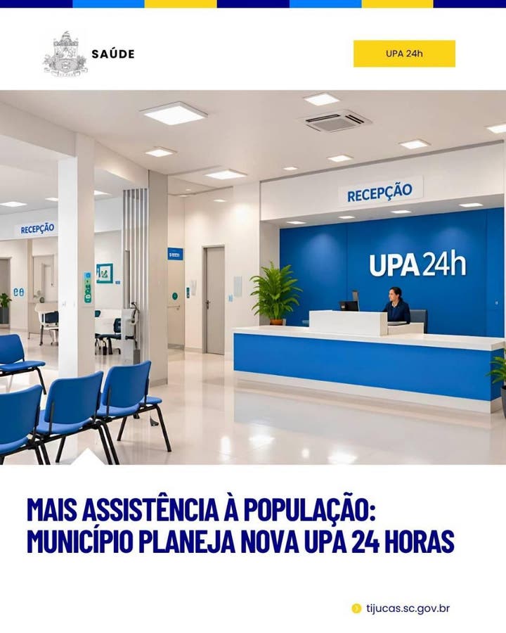 Tijucas planeja nova UPA 24 horas!