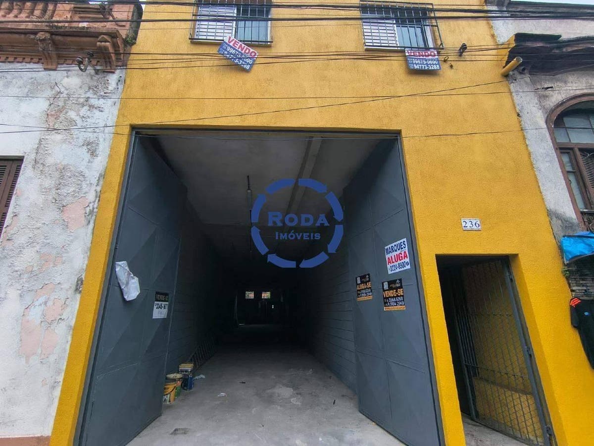 Galpão comercial/industrial à venda no Centro de Santos/SP - Galpão em Vila Nova, Santos - à venda - A.AYRES IMÓVEIS LTDA