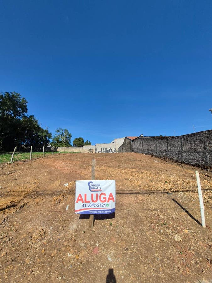 Terreno para Locação no Centro de Araucária - Lote/Terreno em Centro, Araucária - para locação - ODPPIS IMÓVEIS