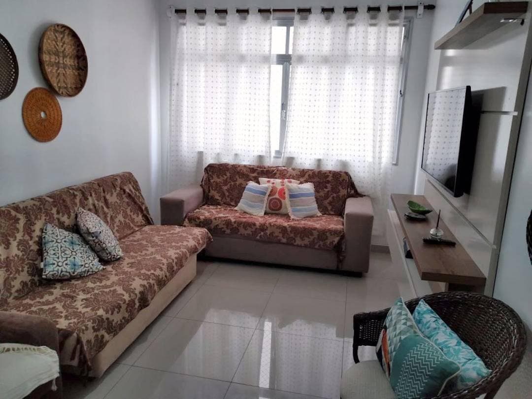 Apartamento com 1 dormitório à venda por R$ 270.000,00 - Jardim Três Marias - Guarujá/SP - Apartamento em Jardim Três Marias, Guarujá - à venda - Smagnoto Home Broker