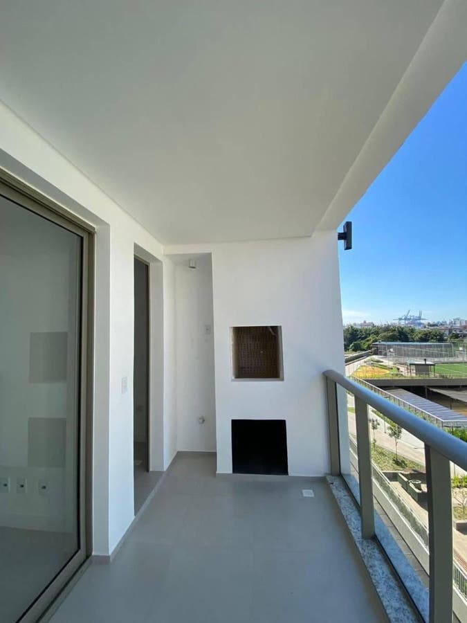 Apto - 1 Suíte + 1 Qt - Sacada c/ Chur - São Vicente - Itajaí/SC - Apartamento em São Vicente, Itajaí - à venda - Denis Alexandre Imóveis