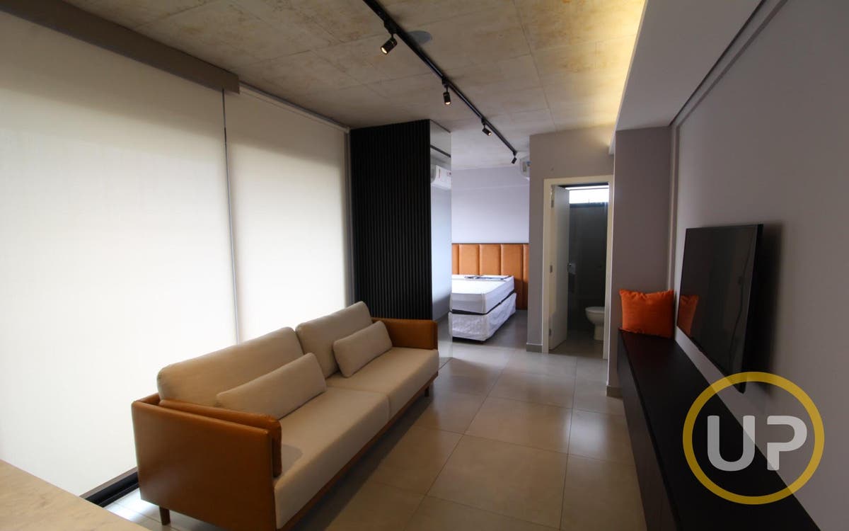 Flat mobiliado para locação no Bairro Jardim da Cidade em Betim Mg - Flat/Loft/Estúdio em Jardim da Cidade, Betim - para locação - Via M Empreendimentos Imobiliários Ltda