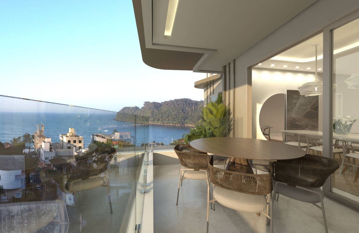 Apartamento na planta com 3 suítes e vista panorâmica em Cabeçudas - Apartamento em Cabeçudas, Itajaí - à venda - Desc Imóveis