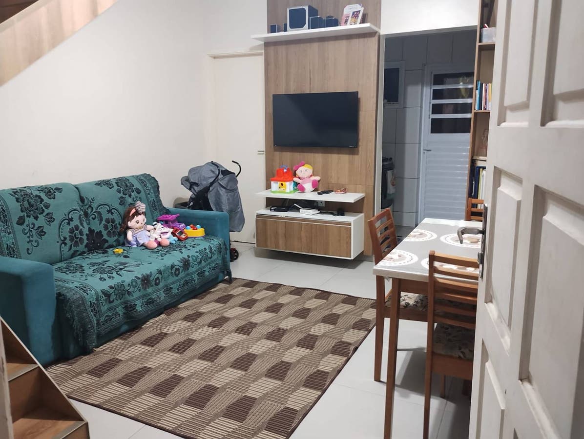 Casa pronta para morar no condomínio Cellebra com 62m² quintal vaga e lazer - Casa em Centreville, Cotia - à venda - LINSHOUSE IMOBILIARIA