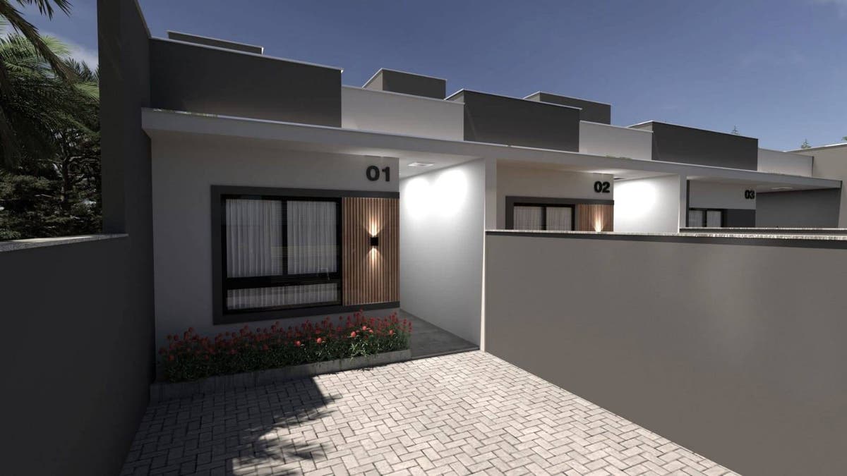 Geminado Térreo | Três Rios do Norte | 2 quartos | 60m² - Casa Geminada em Três Rios do Sul, Jaraguá do Sul - à venda - MACROimoveis.com