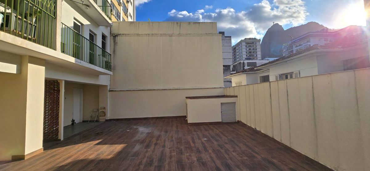 Apartamento quarto e sala a venda em Botafogo com Varanda, vista para o Cristo e Vaga de Garagem. - Apartamento em Botafogo, Rio de Janeiro - à venda - MIGUEZ IMOBILIÁRIA