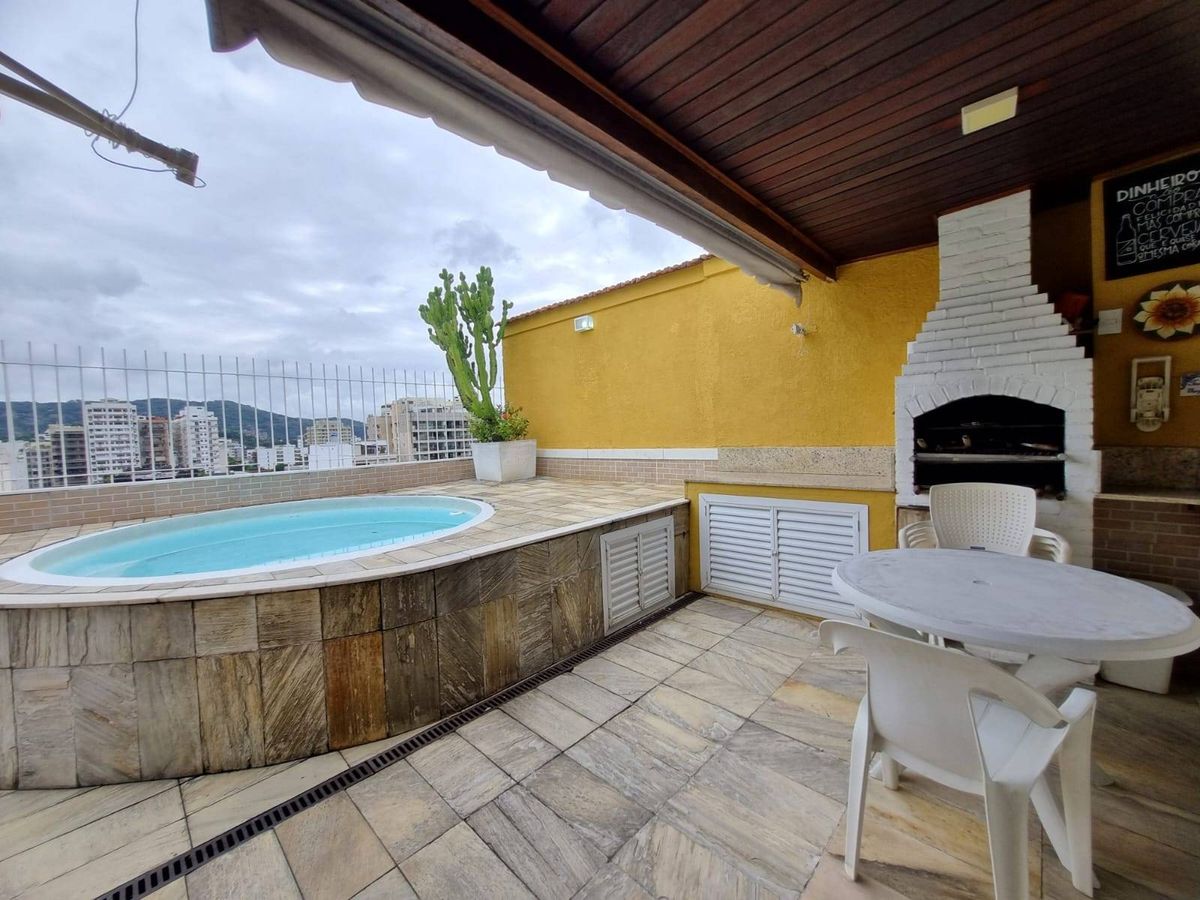 Cobertura Fantástica à Venda, Rua Maria Amália, Tijuca. 4 Quartos, Varanda, 2 Vagas, Churrasqueira e Piscina. 211M². Código 24342 - Cobertura em Tijuca, Rio de Janeiro - à venda - MIGUEZ IMOBILIÁRIA