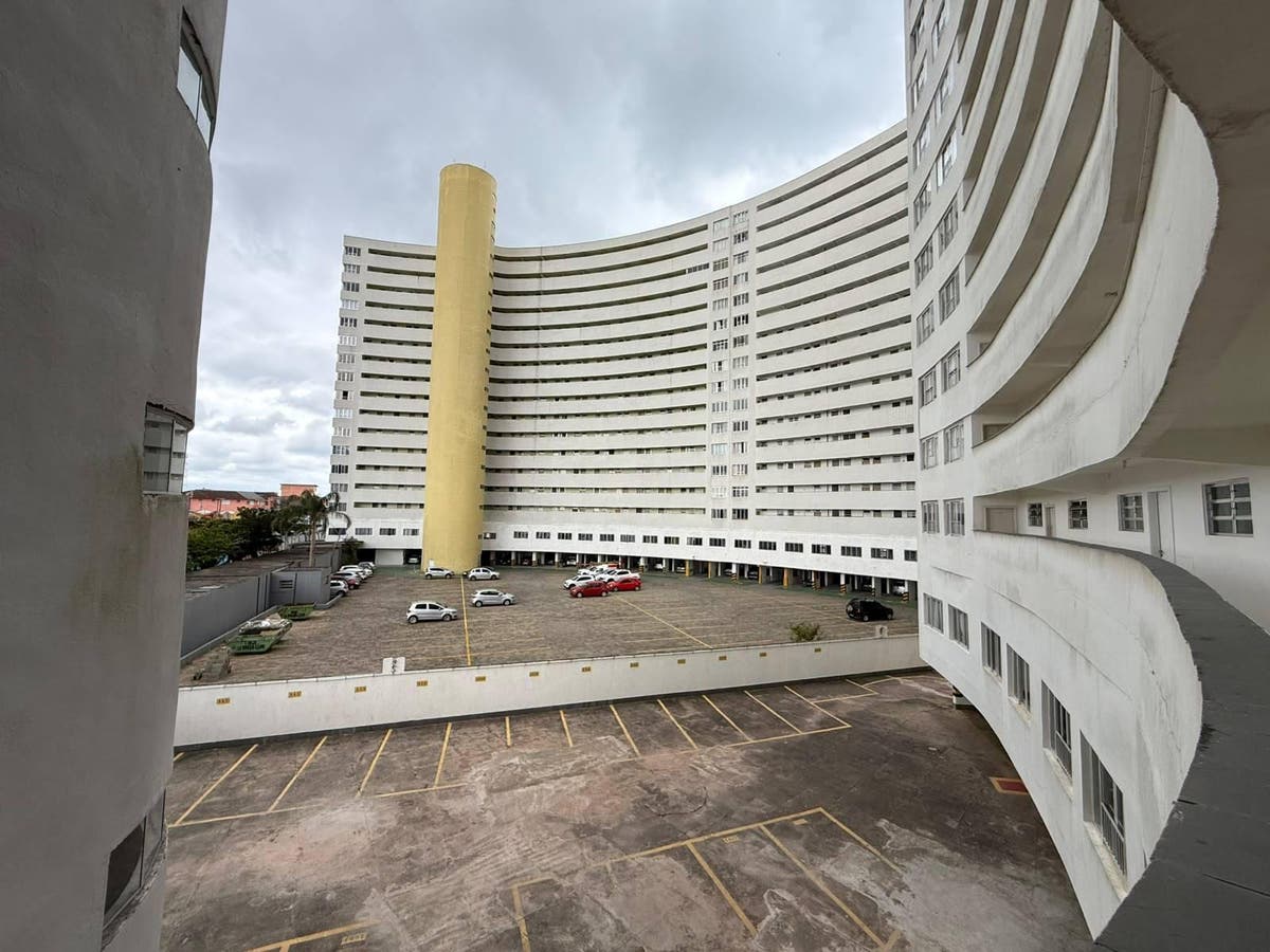 Fachada do condomínio