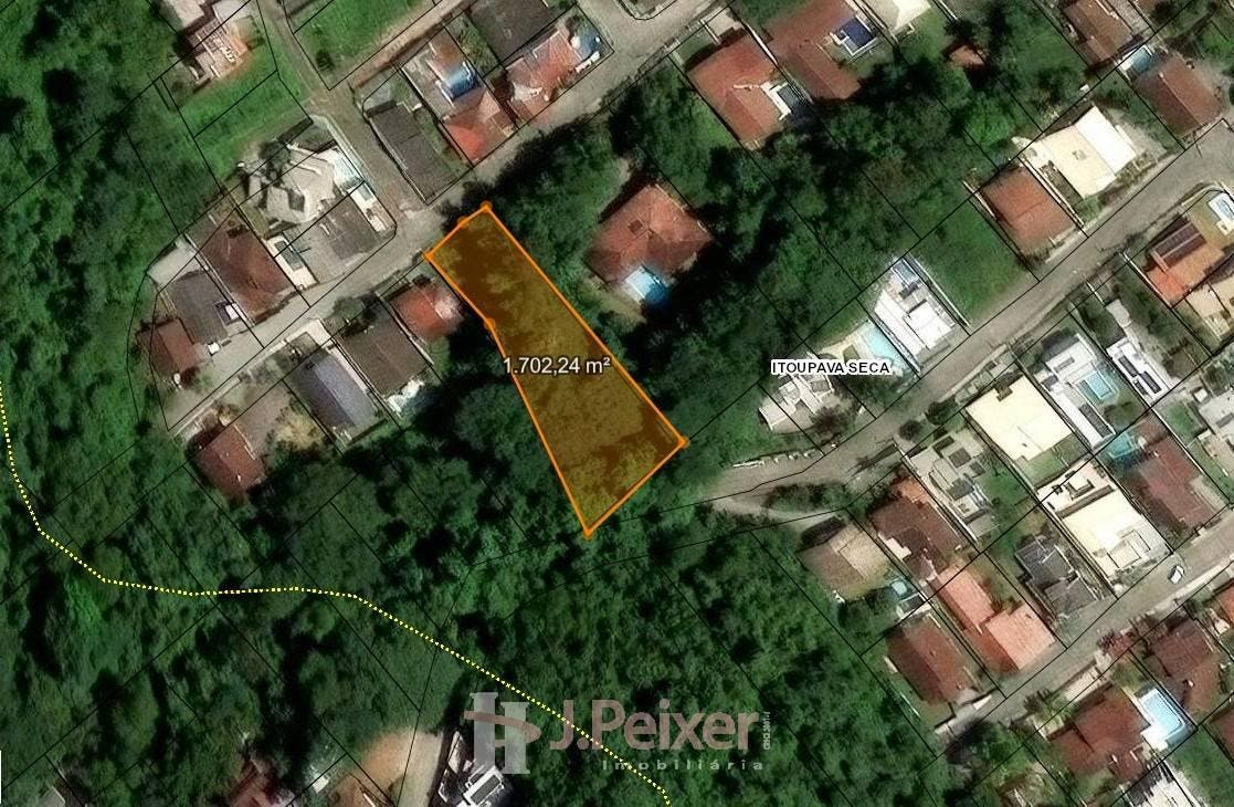 Terreno de 1.702,82 m² localização no Bairro Itoupava Seca em Blumenau-SC - Lote/Terreno em Itoupava Seca, Blumenau - à venda - JPeixer Imobiliária Ltda