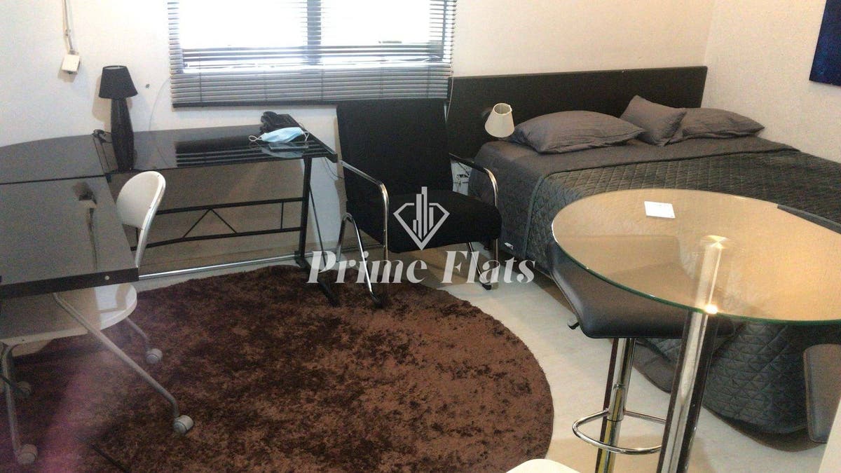 Flat disponível para venda no QI Intelligence Flat, com 29m², 1 dormitório e 1 vaga - Flat em Moema, São Paulo - à venda - Prime Flats Negócios Imobiliários