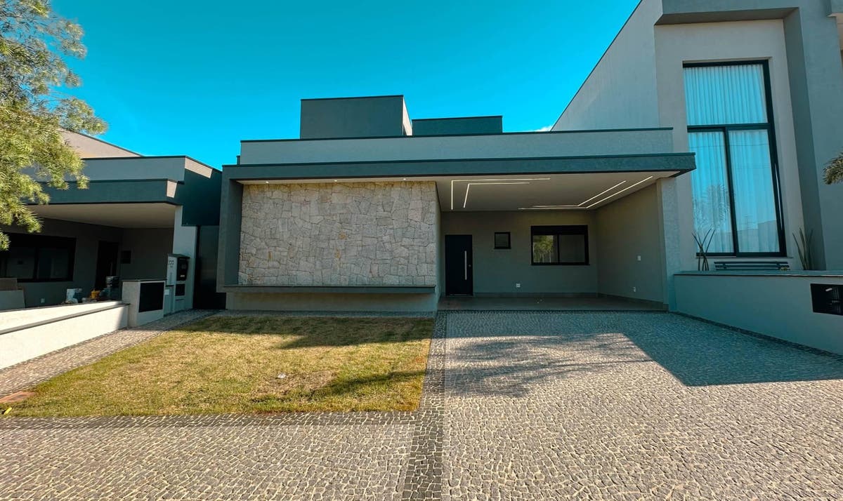Casa à venda Santorini Paulínia 3 suítes 213m² - Casa de Condomínio em Parque Brasil 500, Paulínia - à venda - Oliveira&Jarddim Assessoria Imobiliária