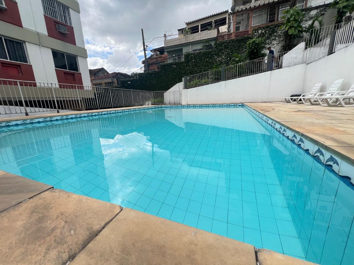 APARTAMENTO A VENDA EXCLUSIVIDADE - VARANDA, SALA EM 2 AMBIENTES, 2 QUARTOS, BANHEIRO SOCIAL, COZINHA, DEPENDÊNCIA COMPLETA, 1 VAGA DE GARAGEM - PRÉDIO COM INFRAESTRUTURA COMPLETA - RUA BARÃO DE ITAPAGIPE. - Apartamento em Tijuca, Rio de Janeiro - à venda - MIGUEZ IMOBILIÁRIA
