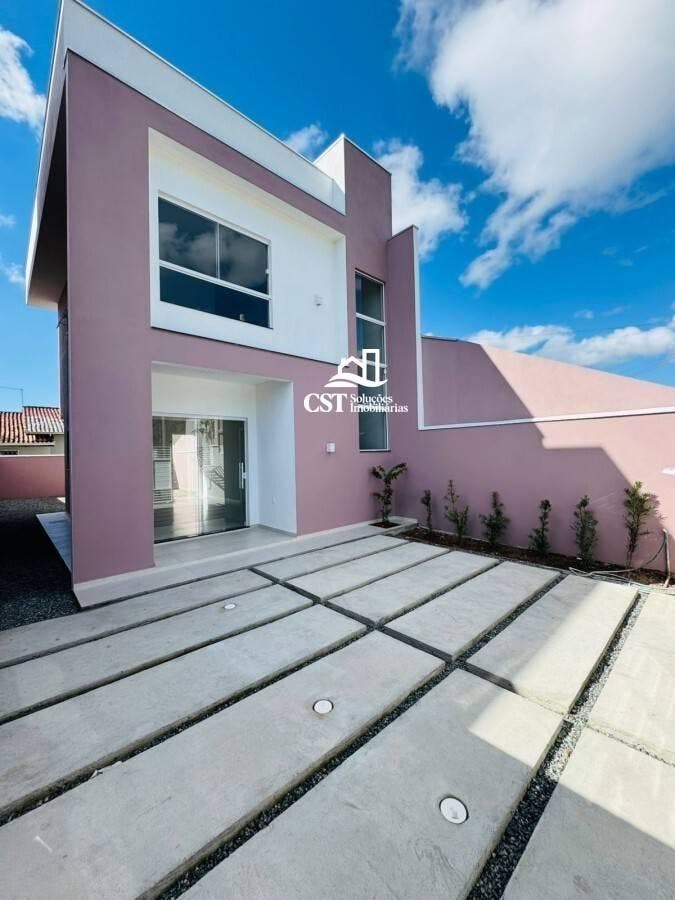 CASA COM 02 SUÍTES NO BAIRRO LOS ANGELES - Barra Velha/SC - Sobrado em Los Angeles, Barra Velha - à venda - CST SOLUÇÕES IMOBILIARIA LTDA