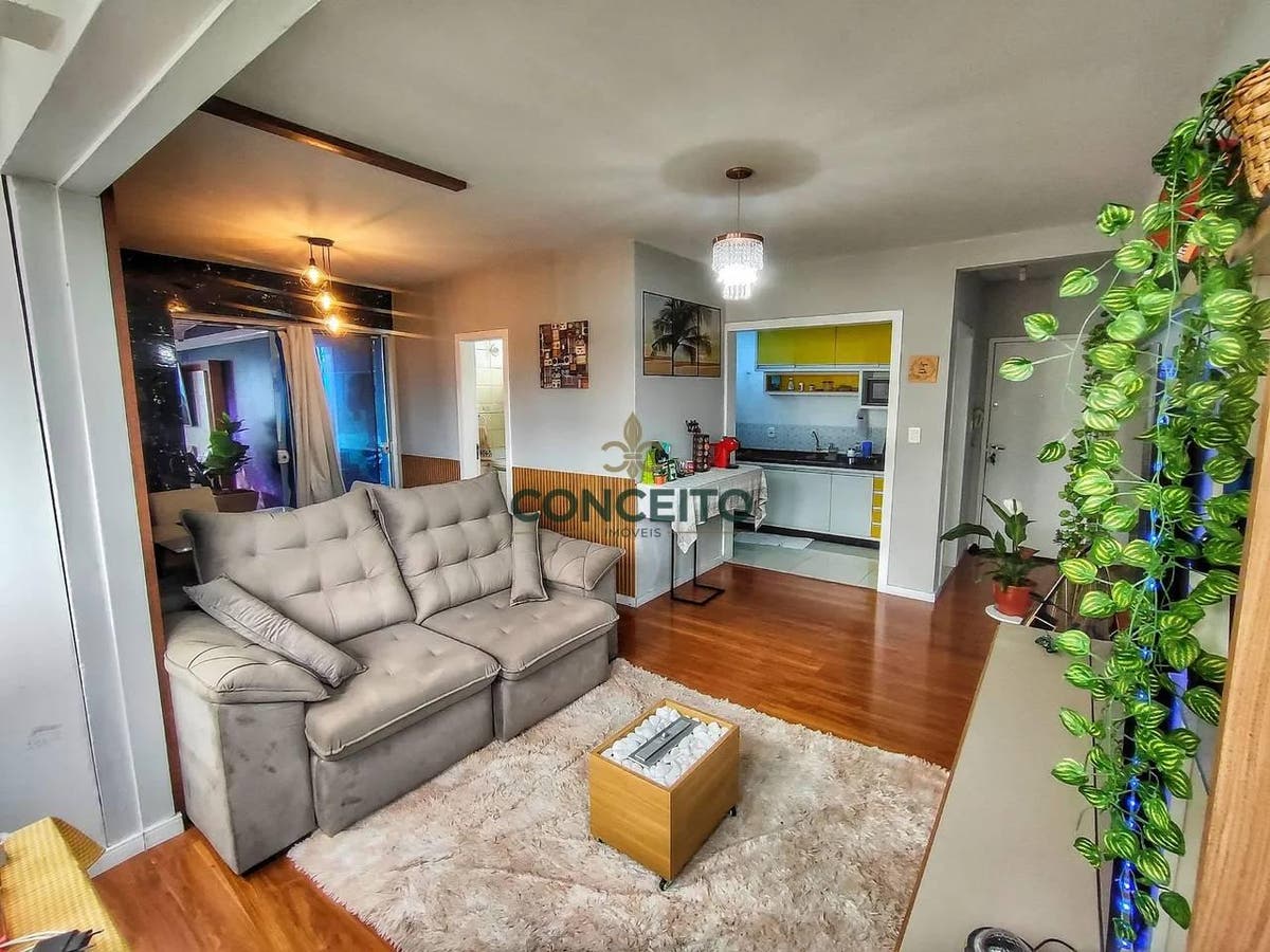 Cobertura a Venda Mobiliada Vista Mar com 1 Dormitório no Coqueiros - Apartamento em Coqueiros, Florianópolis - à venda - Conceito Imóveis