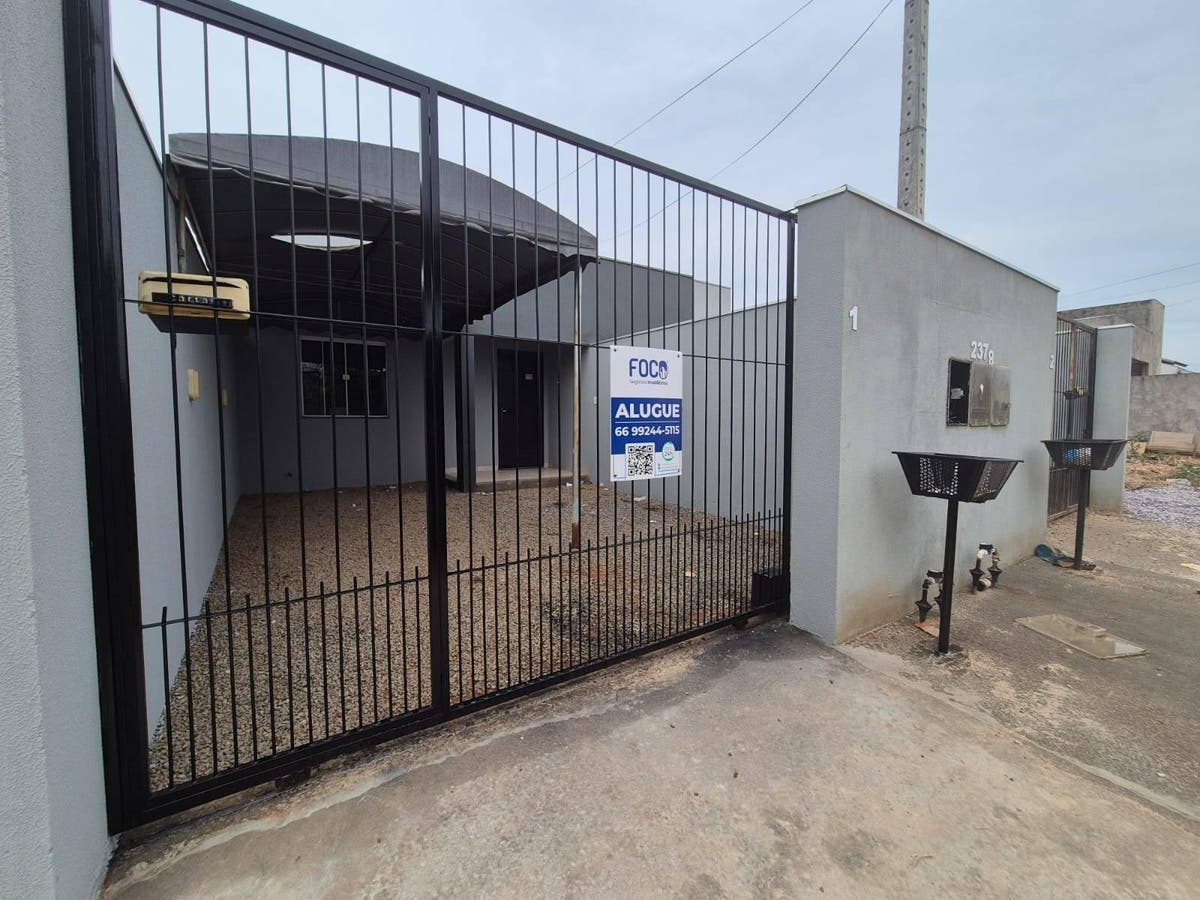 Casa com 2 quartos, Residencial Bel Valle - Sorriso