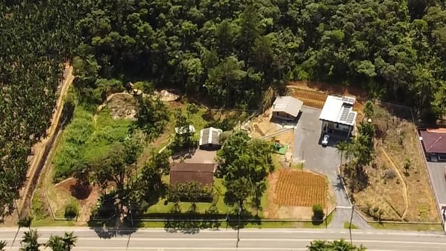 CHÁCARA COM 2 CASAS MODERNAS EM NEREU RAMOS - Chácara em Ribeirão Grande do Norte, Jaraguá do Sul - à venda - Brisa Sul Imóveis