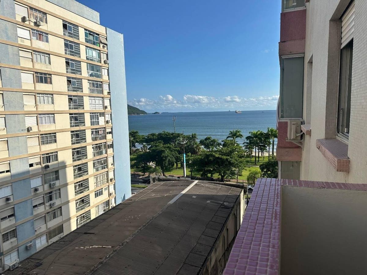 Apartamento 01 dormitório, frente mar, bairro do Embaré - Apartamento em Boqueirão, Santos - para locação - A.AYRES IMÓVEIS LTDA