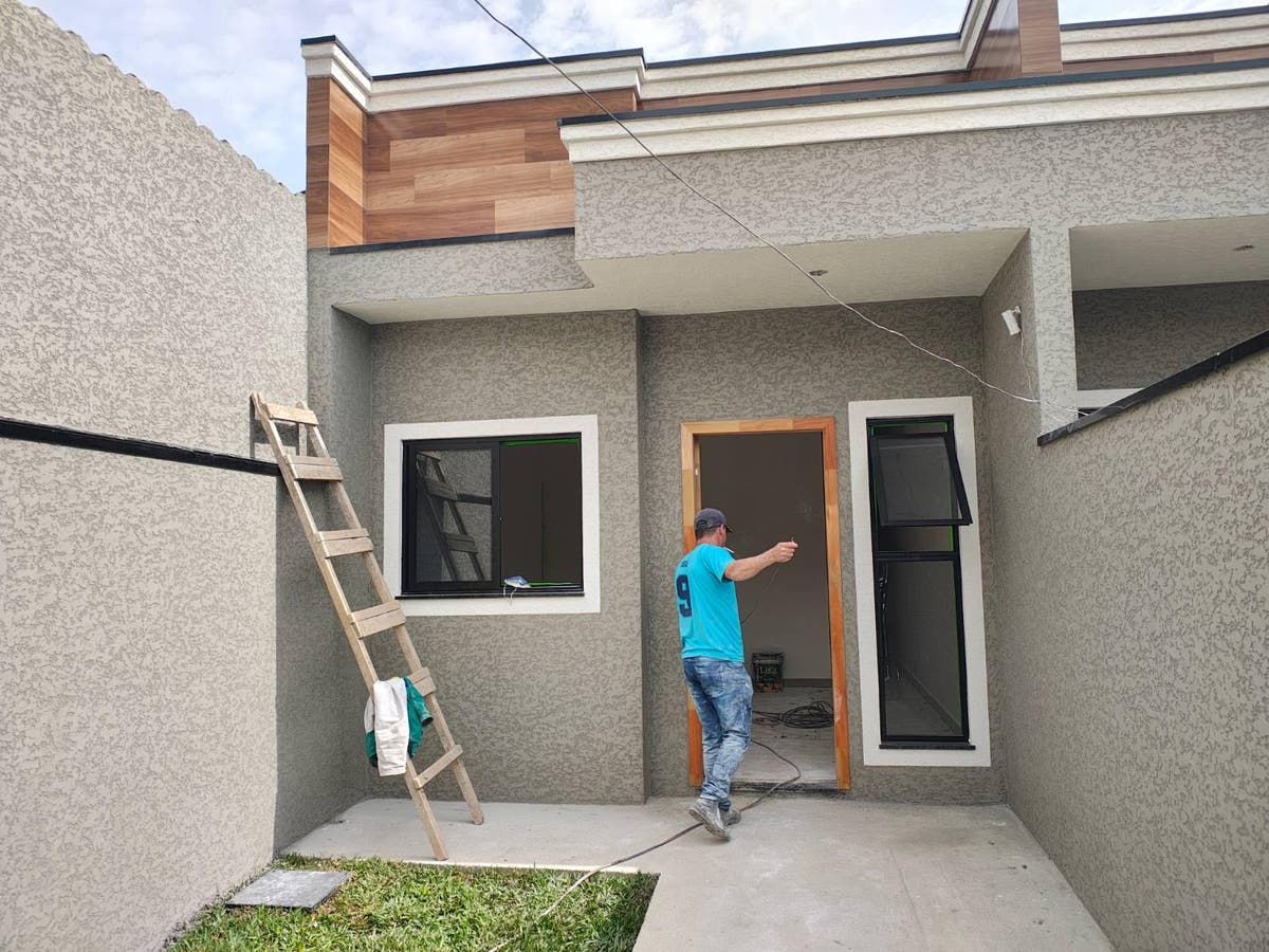 Casa Terrea Nova Bairro Novo A Sitio Cercado - Casa Geminada em Sítio Cercado, Curitiba - à venda - Camargo Group Imobiliária Ltda
