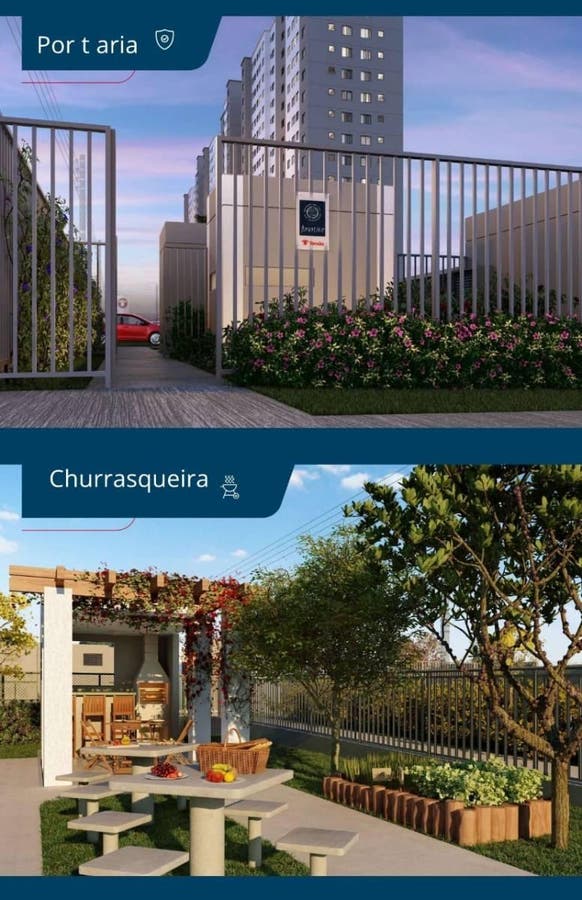Apartamento, 2 quartos, 44 m² - Foto 2