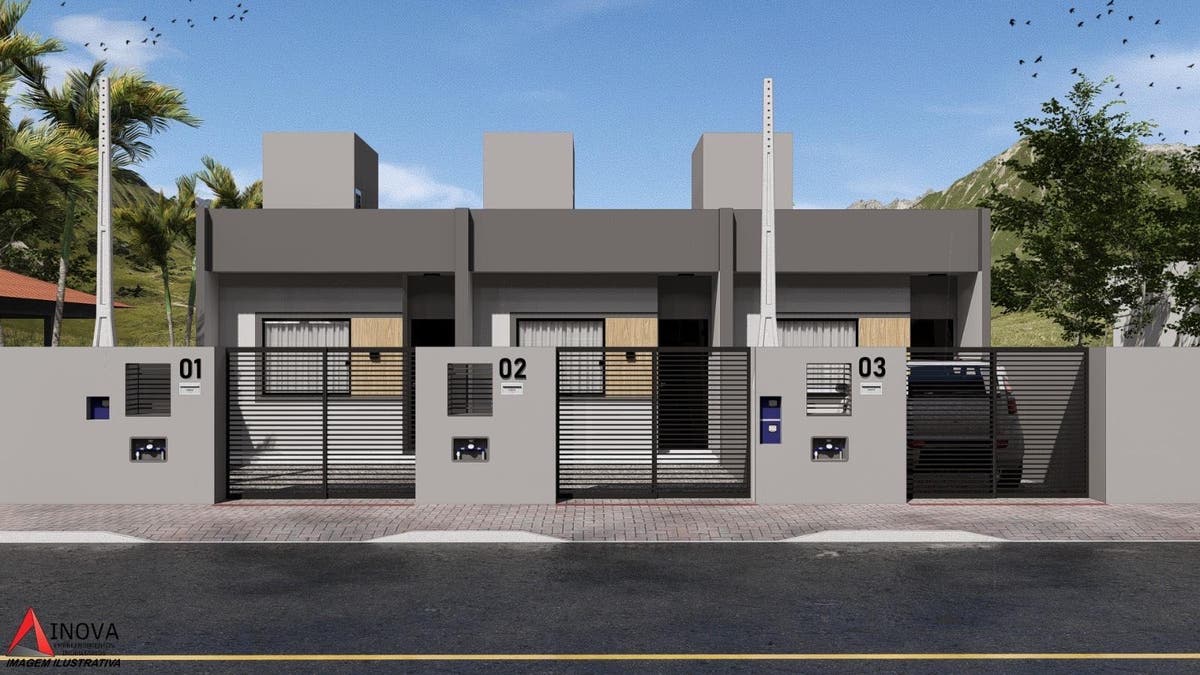 Residencial Lolita - Caixa da Água - Loteam. Fiori - Casa em Caixa D'Agua, Guaramirim - à venda - Guara Imóveis Ltda