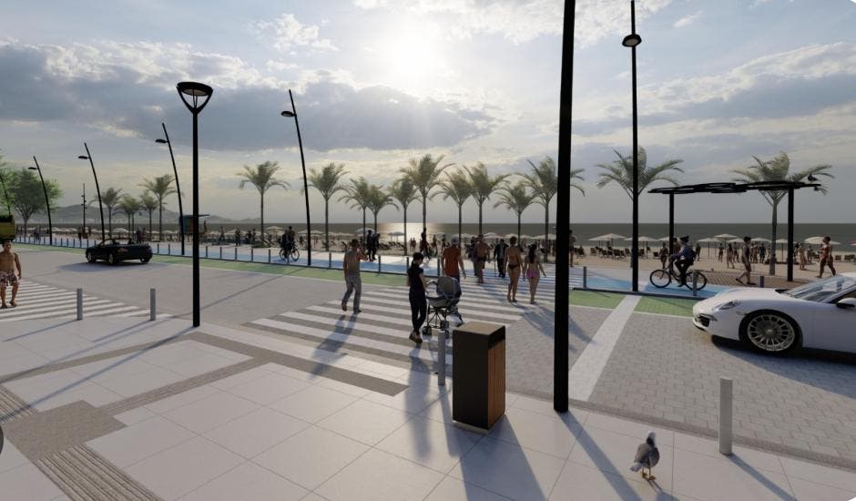 Meia Praia vai ganhar até 60 metros de areia em obra de R$ 60 milhões em Itapema