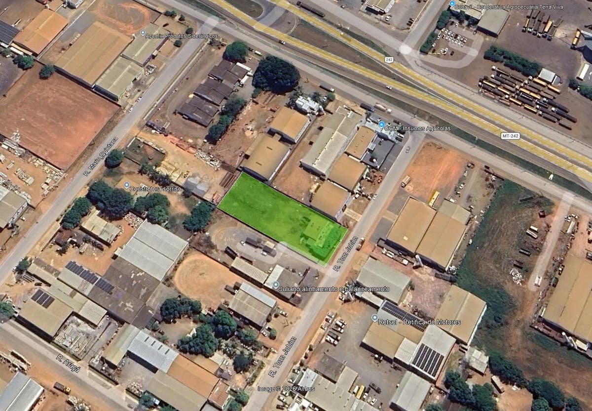 Terreno industrial próximo à MT 242, Nova Prata - Galpão em Sorriso - à venda - Aurora Imobiliária
