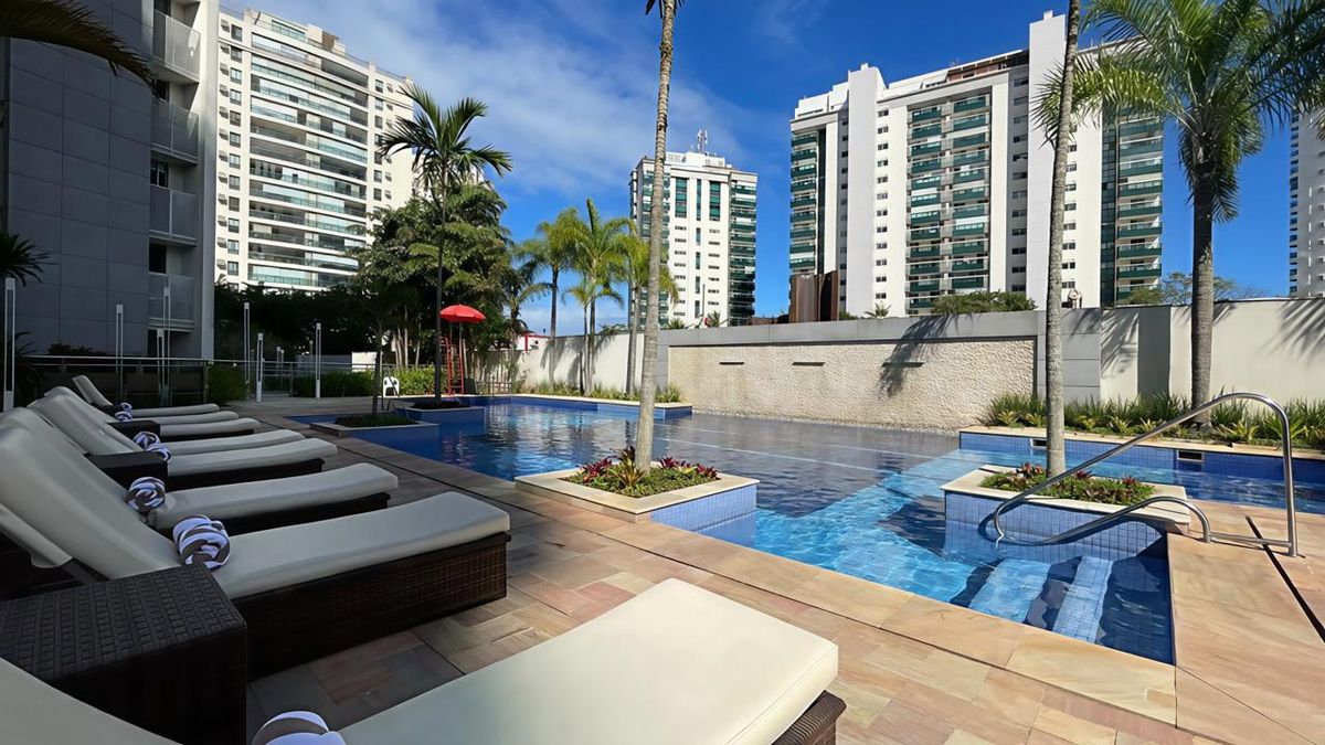 Apartamento à Venda no Península Fontvieille de 429M2 Reformado com 4 Suítes, 4 Vagas Piscina na Barra da Tijuca, Rio de Janeiro. - Apartamento em Barra da Tijuca, Rio de Janeiro - à venda - Ativa Imobiliária LTDA