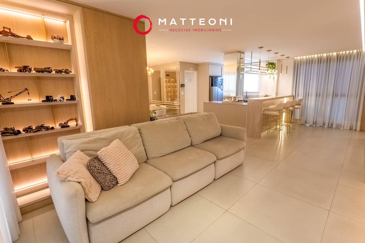 Apartamento 3 suítes mobiliado no Infinity Residence, Vila Moema, Tubarão - Apartamento em Vila Moema, Tubarão - à venda - MATTEONI NEGÓCIOS IMOBILIÁRIOS LTDA