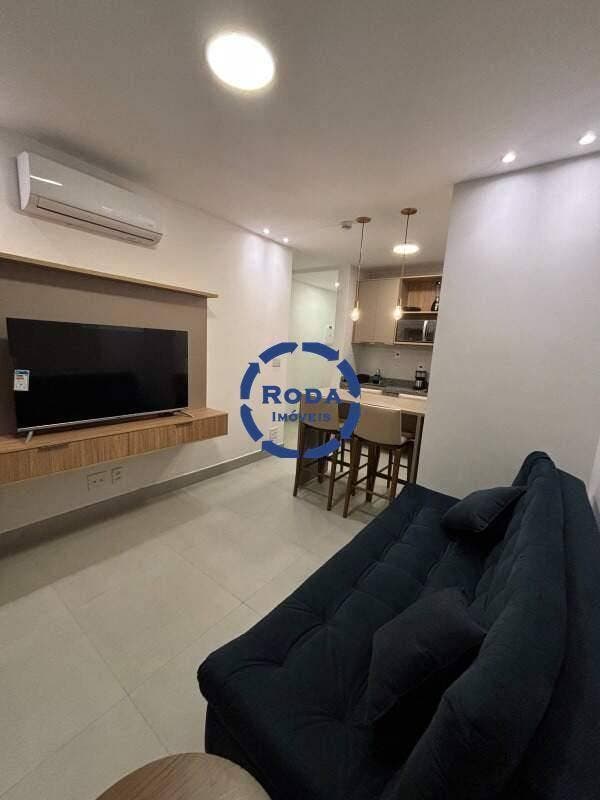 Apartamento com 1 dormitório, varanda e lazer na Aparecida - Apartamento em Aparecida, Santos - à venda - A.AYRES IMÓVEIS LTDA