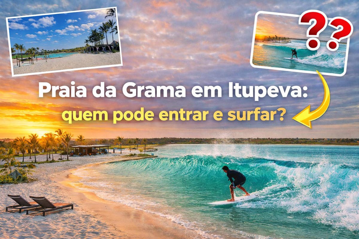 Praia da Grama em Itupeva: quem pode entrar e Surfar