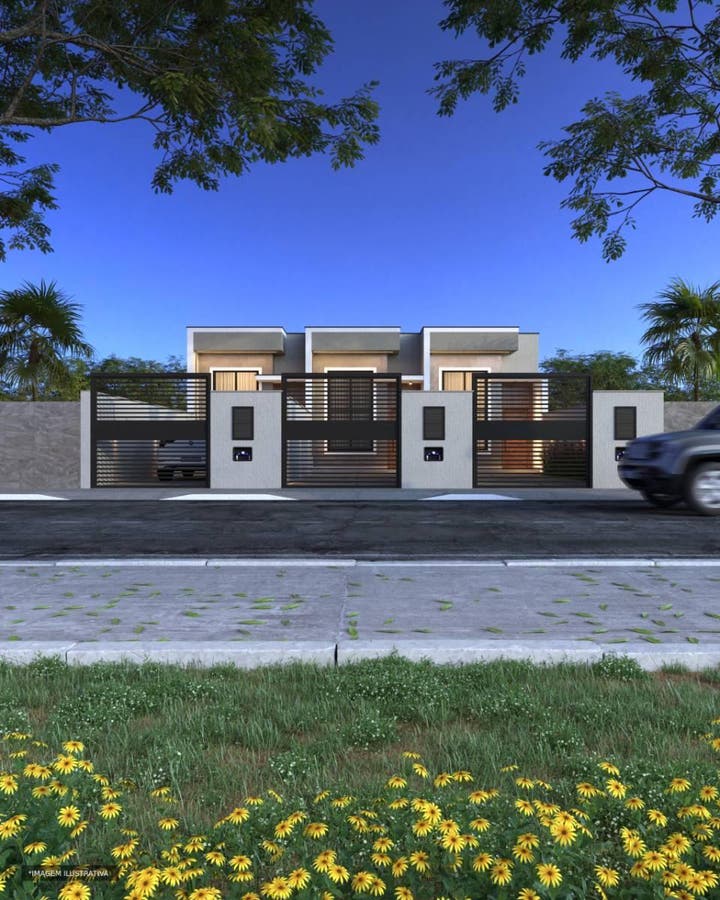 Casa Geminada com 2 quartos, Beira Rio - Guaramirim - Casa Geminada em Beira Rio, Guaramirim - à venda - MAVIC IMÓVEIS