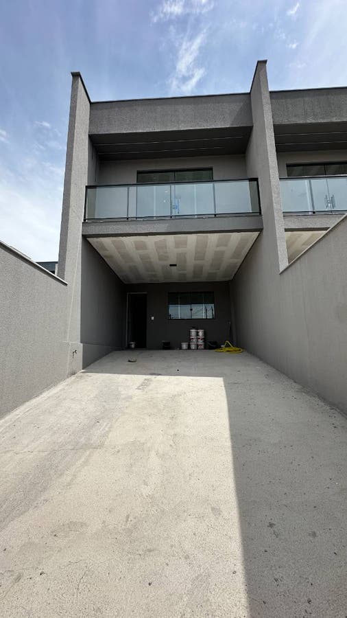 Linda Casa Geminada 3 Quartos com Suíte e Jardim de Inverno no Vila Verde em Betim - Casa Geminada em Vila Verde, Betim - à venda - Via M Empreendimentos Imobiliários Ltda