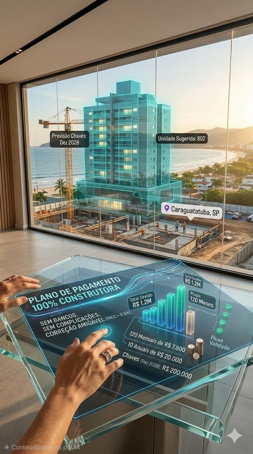 Parcelamento total com a construtora