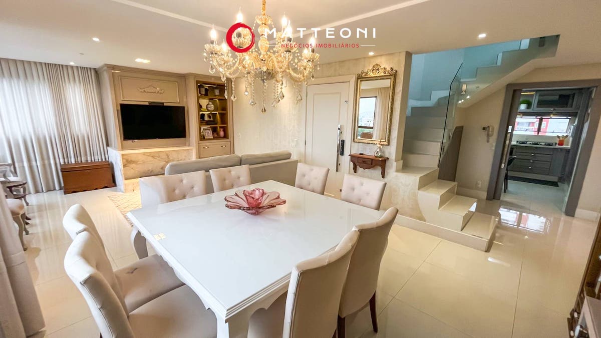 Cobertura com 441 m² e 3 dormitórios no Residencial Bela Vista no Centro - Cobertura em Centro, Tubarão - à venda - MATTEONI NEGÓCIOS IMOBILIÁRIOS LTDA