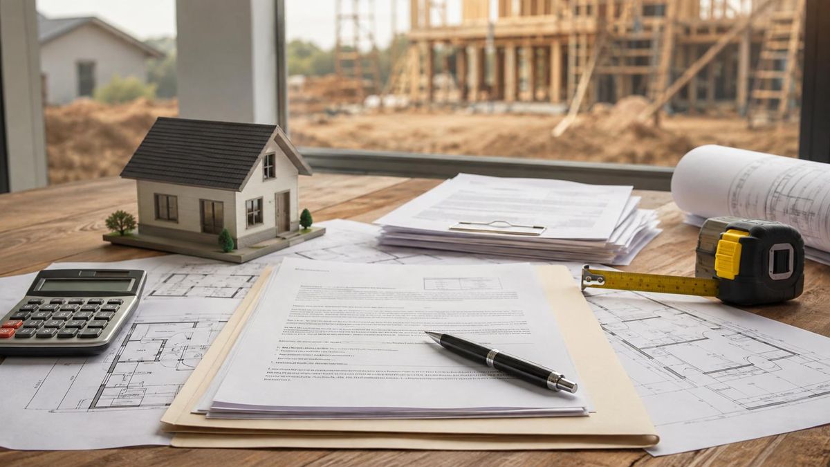 Quais documentos preciso para financiar a construção da minha casa?