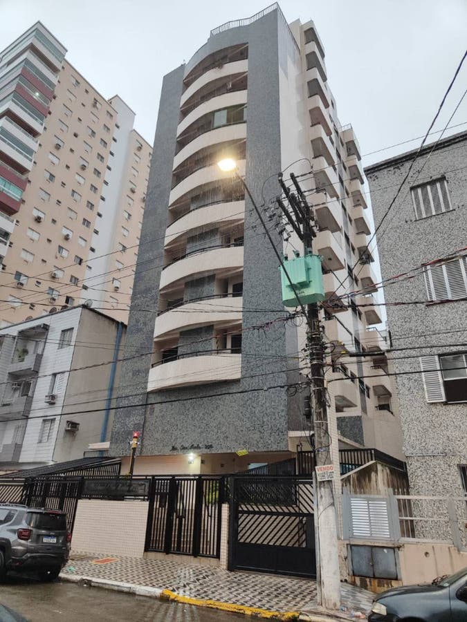 Apartamento com 1 quarto, Guilhermina - Praia Grande - Apartamento em Guilhermina, Praia Grande - à venda - CONTEMPLAR IMÓVEIS LTDA