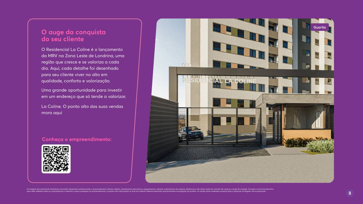 Apartamento à venda na planta no Edf. La Coline na Zona Leste de Londrina - Apartamento em Jardim Morumbi, Londrina - à venda - CINCO HOMESTAY LTDA
