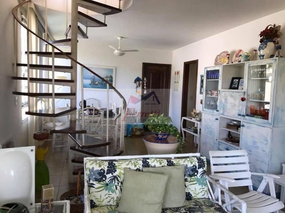 Apartamento cobertura com 3 dormitórios à venda no bairro Enseada- Guarujá/SP - Casa em Jardim Mar e Céu, Guarujá - à venda - Ferretti Litoral Imoveis